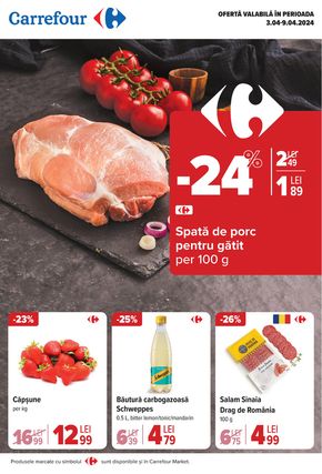 Catalog Carrefour Zalău | Ofertă valabilă în perioada 03.04 - 09.04.2024 | 2024-04-04 - 2024-04-18