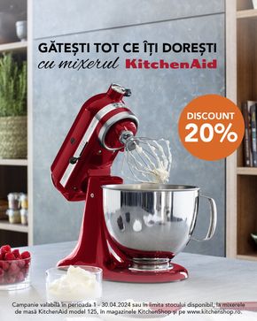 Catalog Kitchen Shop Iași | Gătești tot ce îți dorești, Acum cu 20% mai ieftin!  | 2024-04-04 - 2024-04-30