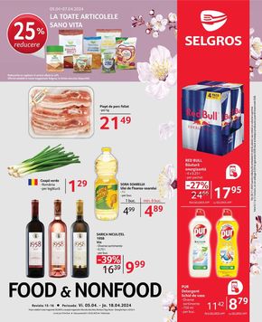 Catalog Selgros Bacău | FOOD | 2024-04-05 - 2024-04-18