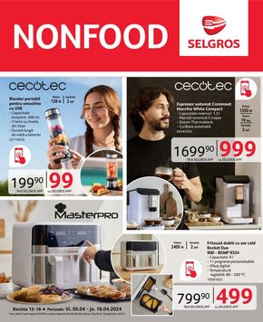 Catalog Selgros Oradea | NONFOOD | 2024-04-05 - 2024-04-18