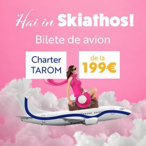 Catalog Aerotravel Pantelimon | Vara asta zburăm în Skiathos! | 2024-04-05 - 2024-04-30