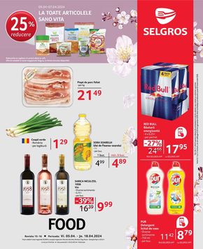 Catalog Selgros Chitila | FOOD | 2024-04-05 - 2024-04-18