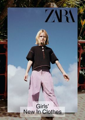 Catalog Zara | Zara Girls' New In Clothes | 2024-04-09 - 2024-04-30