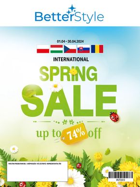 Catalog Betterstyle Bacău | Spring Sale | 2024-04-12 - 2024-04-30