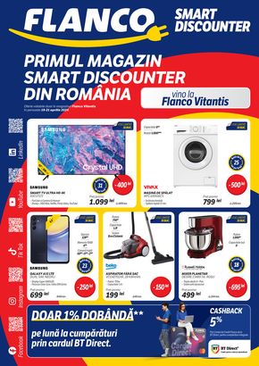 Catalog Flanco Dej | PRIMUL MAGAZIN SMART DISCOUNTER DIN ROMÂNIA | 2024-04-19 - 2024-04-21