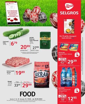 Catalog Selgros Galați | FOOD 19.04-02.05.2024 | 2024-04-19 - 2024-05-02