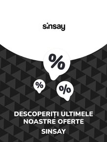 Catalog Sinsay Brașov | Oferte Sinsay | 2023-07-11 - 2024-07-11