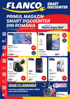 Catalog Flanco București | PRIMUL MAGAZIN SMART DISCOUNTER DIN ROMÂNIA | 2024-04-25 - 2024-04-28