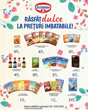 Catalog Unicarm Oradea | Alege un răsfăț dulce la prețuri imbatabile de la Dr. Oetker. | 2024-05-02 - 2024-05-05