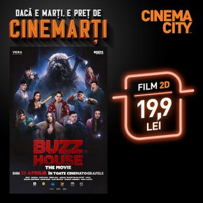 Catalog Cinema City | Dacă e Marți e preț de Cinemarți | 2024-04-30 - 2024-04-30