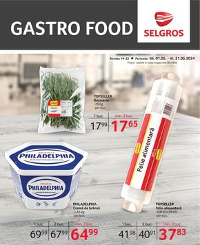 Catalog Selgros Craiova | GASTRO FOOD | 2024-05-01 - 2024-05-31