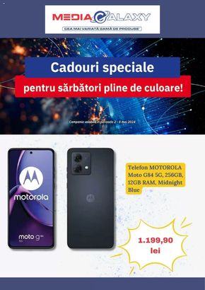 Catalog Media Galaxy Târgu Mureș | Cadouri speciale pentru sărbători pline de culoare! | 2024-05-02 - 2024-05-08
