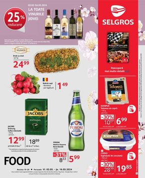 Catalog Selgros Salcea | FOOD | 2024-05-03 - 2024-05-16