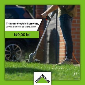 Catalog Leroy Merlin București | Trimmerul electric Sterwins | 2024-05-09 - 2024-05-22