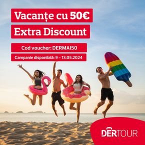 Catalog Dertour Copșa Mică | Vacanțe cu 50 € Extra Discount! | 2024-05-09 - 2024-05-13