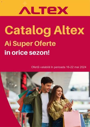 Catalog Altex Bacău | Ai Super Oferte în orice sezon! | 2024-05-16 - 2024-05-22