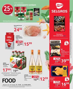 Catalog Selgros Galați | FOOD | 2024-05-17 - 2024-05-30