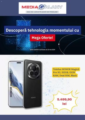 Catalog Media Galaxy București | Descoperă tehnologia momentului cu Mega Oferte! | 2024-05-17 - 2024-05-22