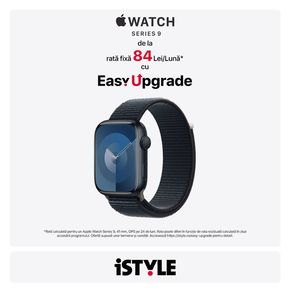 Catalog iSTYLE Cluj-Napoca | Rămâi conectat cu Apple Watch și iPhone, prin Easy Upgrade. | 2024-05-24 - 2024-06-06