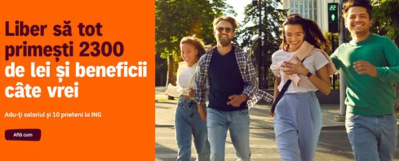 Catalog ING Bank Brașov | Liber să tot primeşti 2300 de lei şi beneficii câte vrei | 2026-04-02T00:00:00.000Z - 2026-04-15T00:00:00.000Z