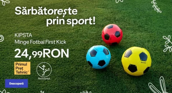 Catalog Decathlon | Sărbătoreste prin sport! | 2026-04-08T00:00:00.000Z - 2026-04-28T00:00:00.000Z