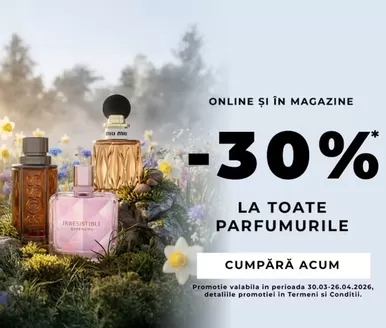 Catalog Marionnaud Galați | -30% LA TOATE PARFUMURILE | 2026-04-14T00:00:00.000Z - 2026-04-26T00:00:00.000Z