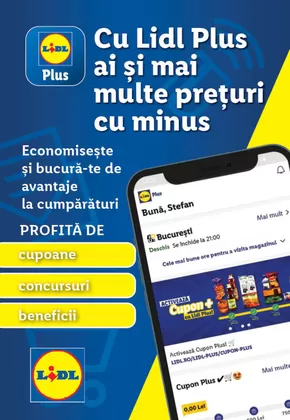 Catalog Lidl Huși | Cu Lidl Plus ai și mai multe prețuri cu minus! | 2024-07-11T00:00:00.000Z - 2025-07-11T00:00:00.000Z