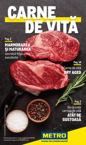 Catalog Metro Sântana | Sortiment Carne de Vită | 2023-07-26 - 2023-12-31