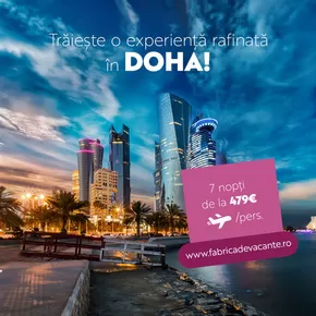 Catalog Aerotravel | Trăiește o experiență rafinată în Doha! | 2024-12-01T00:00:00.000Z - 2025-05-31T00:00:00.000Z