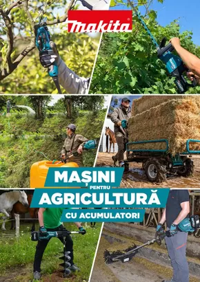 Catalog Makita | MASINI PENTRU AGRICULTURĂ CU ACUMULATORI | 2024-10-09T00:00:00.000Z - 2025-05-31T00:00:00.000Z