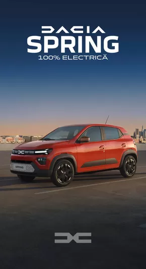Catalog Dacia | Dacia Spring 100% electrică | 2024-10-11T00:00:00.000Z - 2025-07-31T00:00:00.000Z