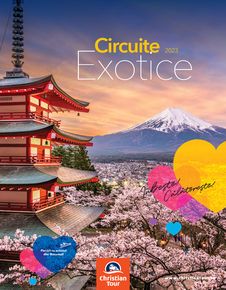 Catalog Christian Tour Cluj-Napoca | Brosura Circuite Exotice 2023 | 2023-07-27 - 2023-12-31