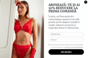 Abonează-te și ai 10% REDUCERE la prima comandă