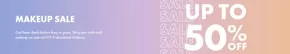 Makeup Sale up to 50% off