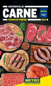 Catalog Metro Tulcea | Sortiment Carne Producție Proprie METRO | 2023-08-02 - 2023-12-31