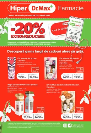 Catalog Dr.max Galați |  Cadouri Woman’s day | 2025-02-26T00:00:00.000Z - 2025-03-16T00:00:00.000Z