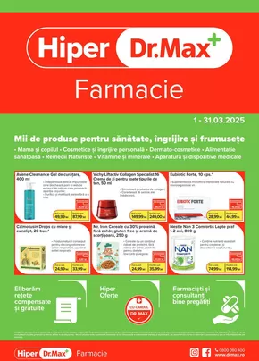 Catalog Dr.max Galați | Catalog HIPER Dr. Max Farmacie | 2025-03-03T00:00:00.000Z - 2025-03-31T00:00:00.000Z