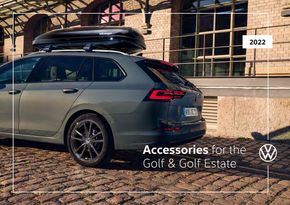 Catalog Volkswagen | Accessories for the Golf & Golf Estate | 2023-08-07 - 2024-06-30