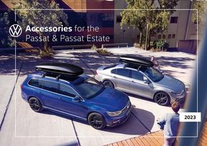 Catalog Volkswagen | Accessories for the Passat & Passat Estate | 2023-08-07 - 2023-12-31