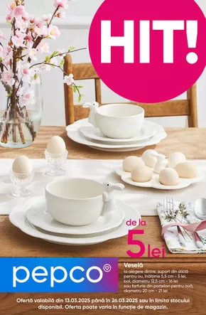 Catalog Pepco | Oferte exclusive și chilipiruri | 2025-03-13T00:00:00.000Z - 2025-03-26T00:00:00.000Z