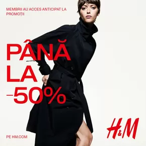 Catalog H&M | H&M Promoții Până la -50% | 2025-03-13T00:00:00.000Z - 2025-03-26T00:00:00.000Z