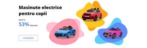 Catalog Nichiduta.ro | Masinute electrice pentru copii | 2024-03-05T00:00:00.000Z - 2025-07-15T00:00:00.000Z