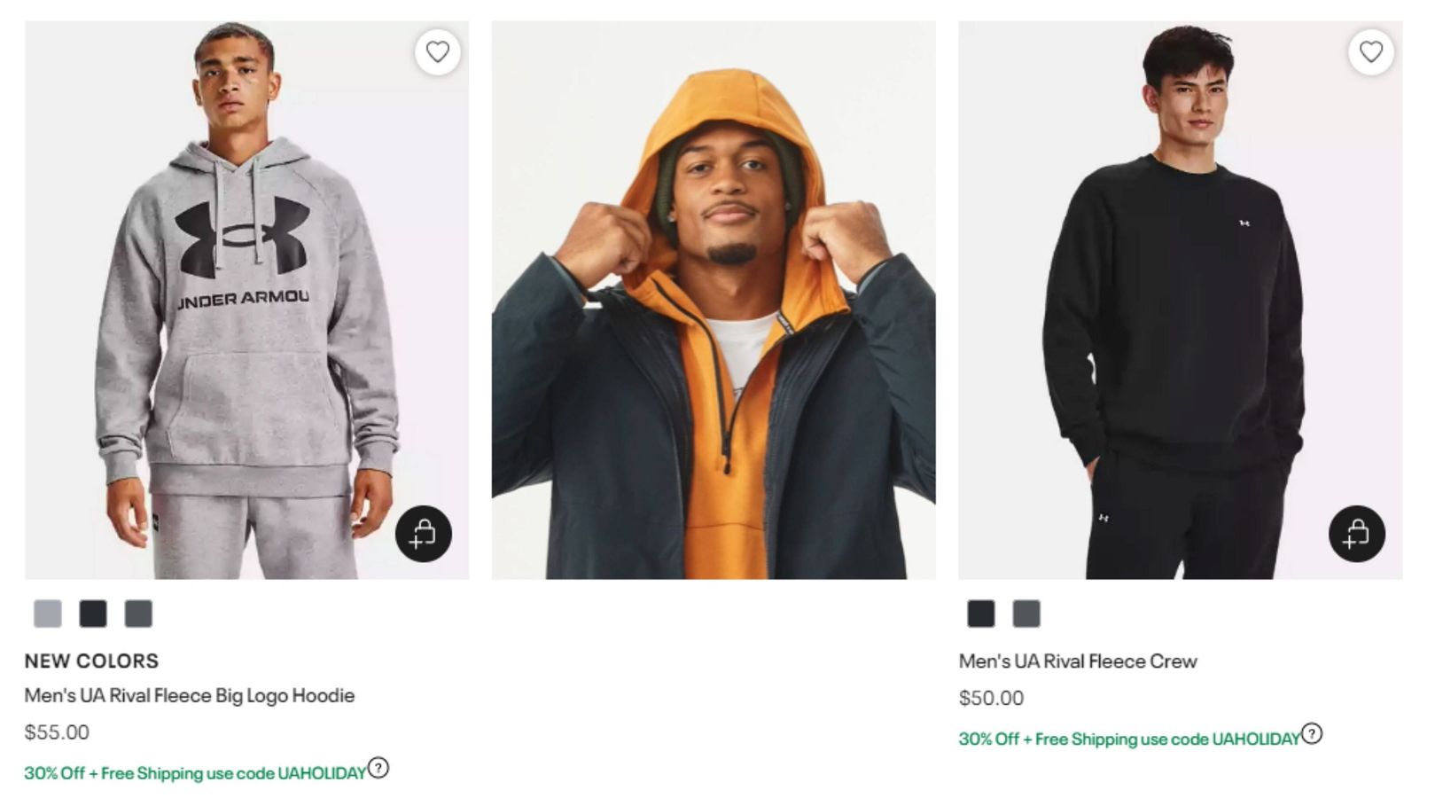 Under Armour catalog